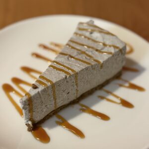 Cheesecake sésame noir