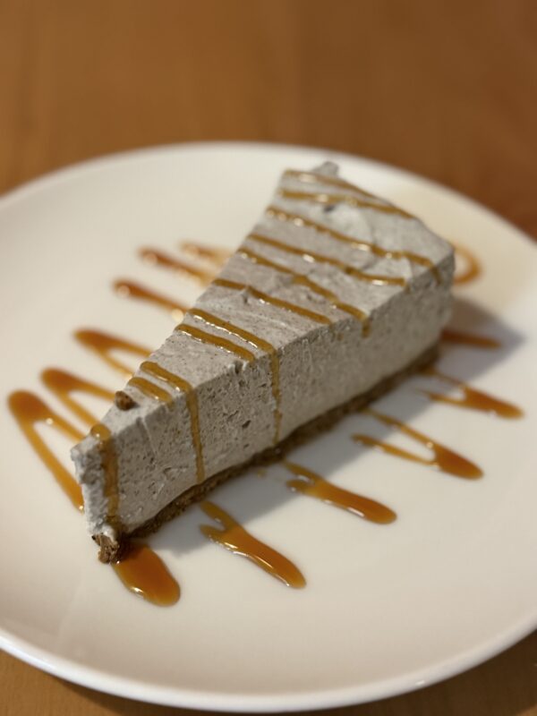 Cheesecake sésame noir